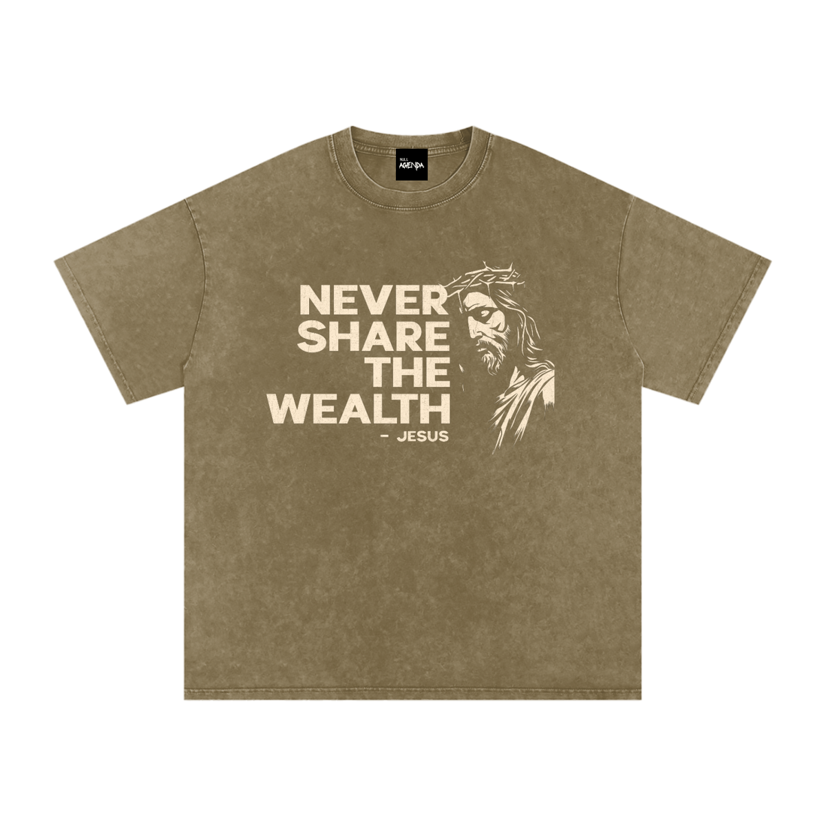 "Never Share The Wealth" - Jesus