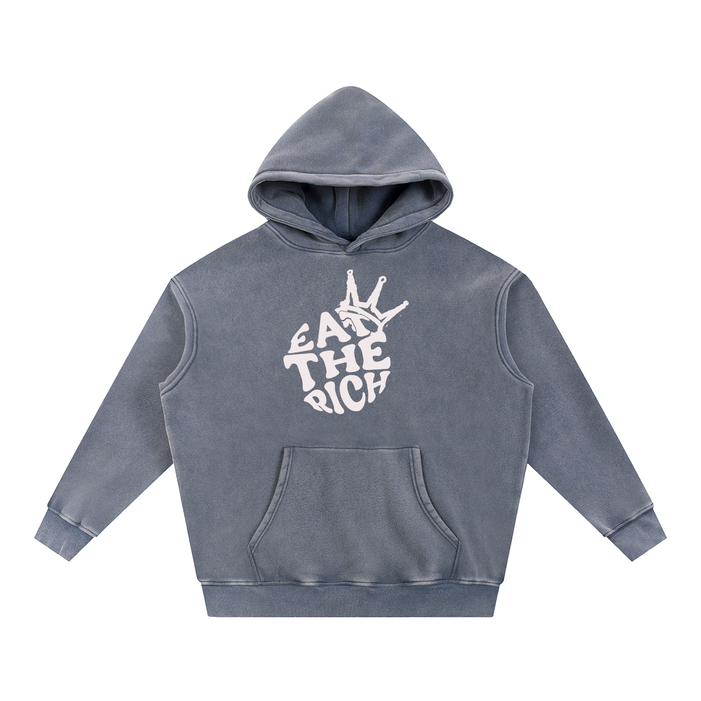Eat The Rich Hoodie - Royal