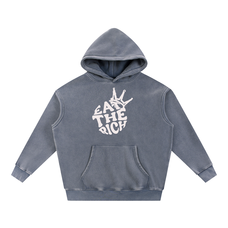 Eat The Rich Hoodie - Royal